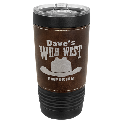 Polar Camel 20oz Ringneck Tumblers with Leatherette Sleeve