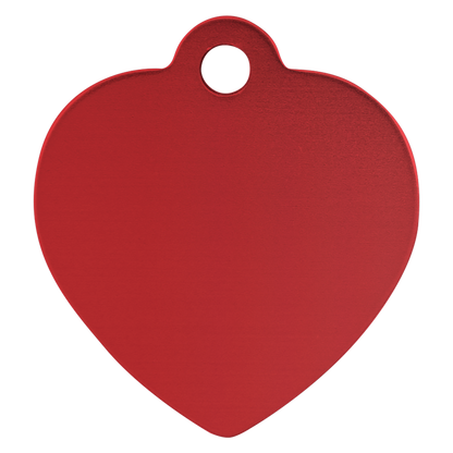 Heart Shaped Pet Tags