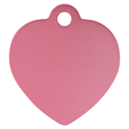 Heart Shaped Pet Tags
