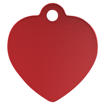 Heart Shaped Pet Tags
