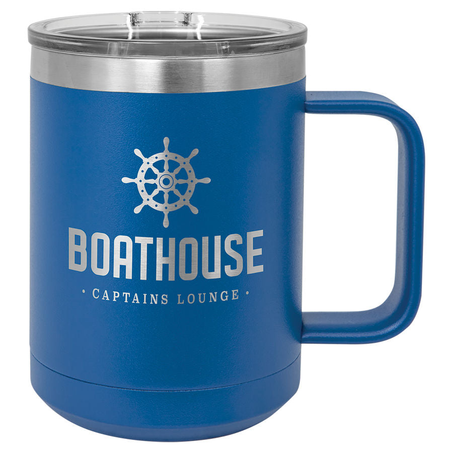 Polar Camel 15oz Vacuum Insulated Mug with Slider Lid