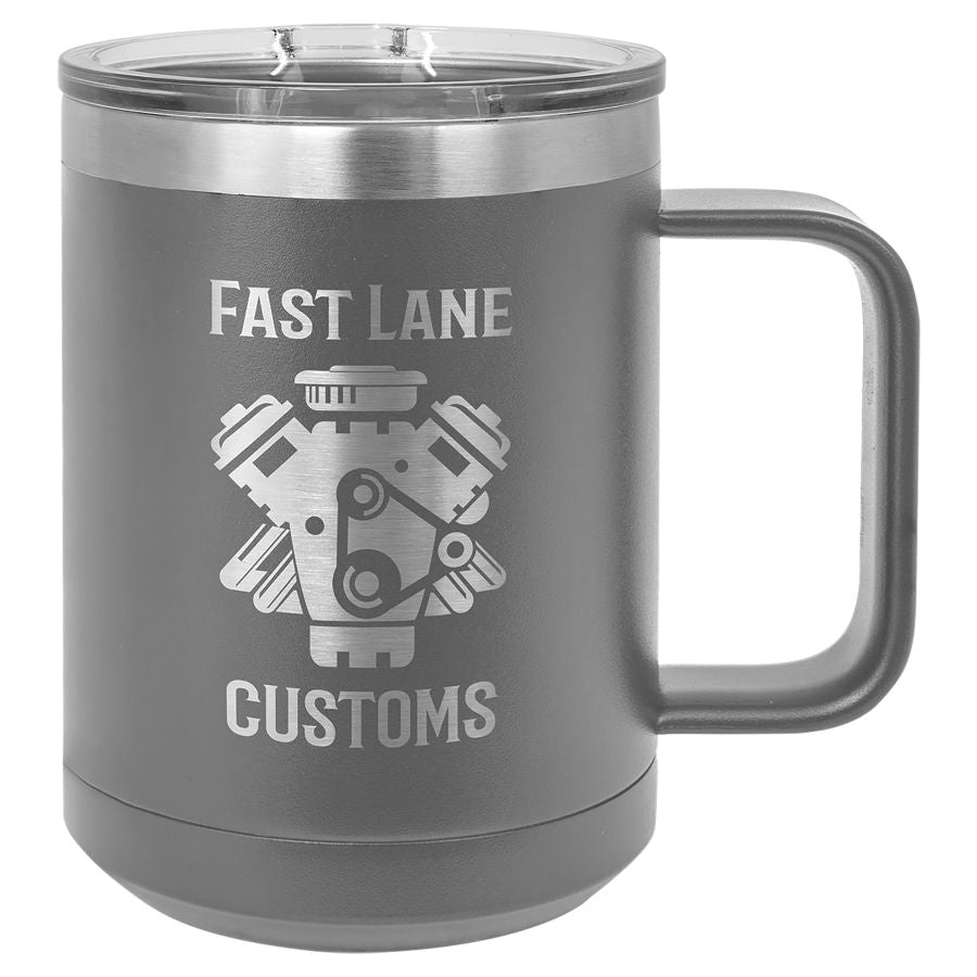Polar Camel 15oz Vacuum Insulated Mug with Slider Lid