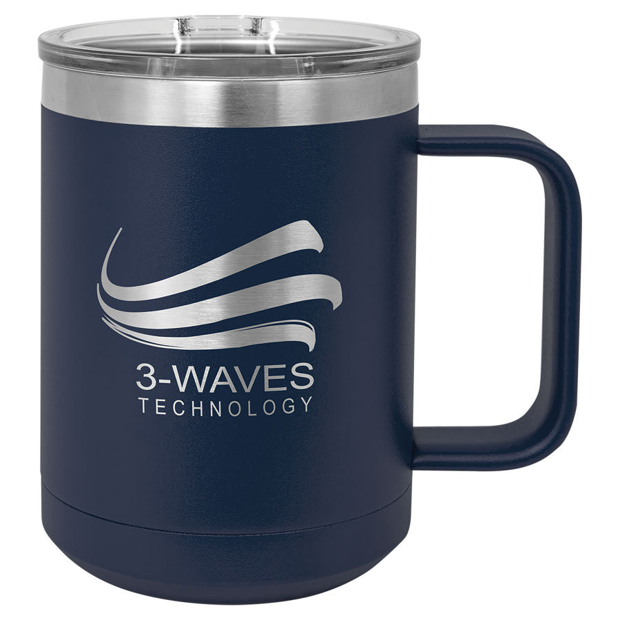 Polar Camel 15oz Vacuum Insulated Mug with Slider Lid