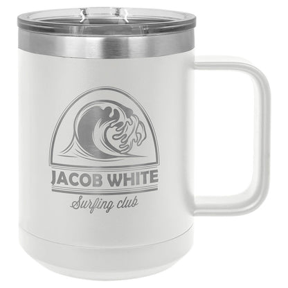 Polar Camel 15oz Vacuum Insulated Mug with Slider Lid