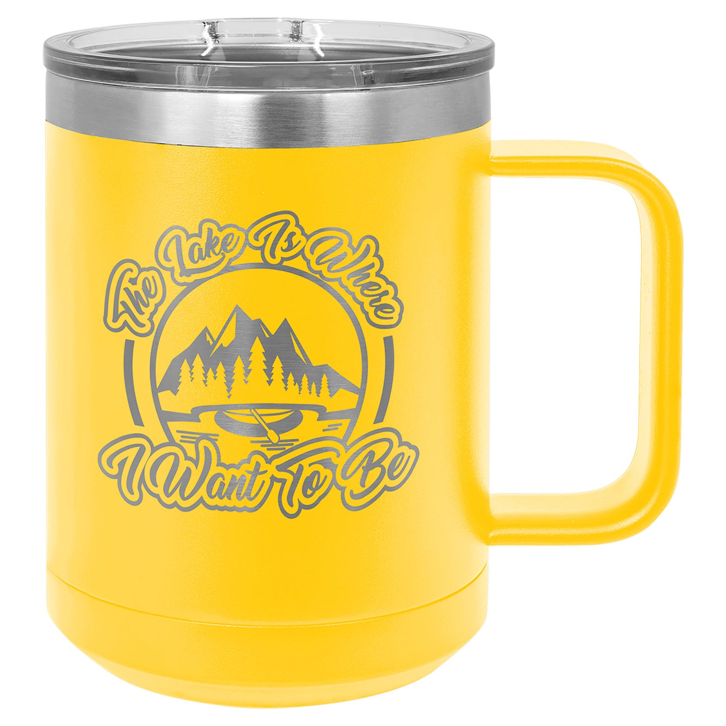 Polar Camel 15oz Vacuum Insulated Mug with Slider Lid