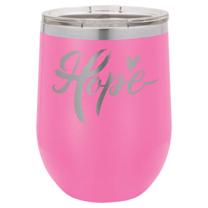 Polar Camel 16 oz. Vacuum Insulated Stemless Tumbler w/Lid