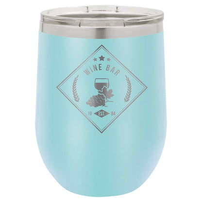 Polar Camel 16 oz. Vacuum Insulated Stemless Tumbler w/Lid