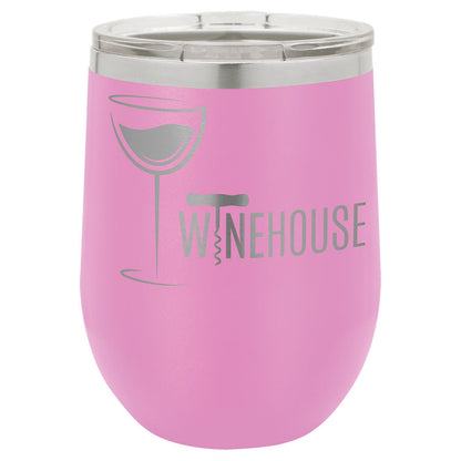 Polar Camel 16 oz. Vacuum Insulated Stemless Tumbler w/Lid