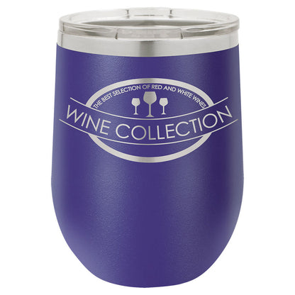 Polar Camel 16 oz. Vacuum Insulated Stemless Tumbler w/Lid