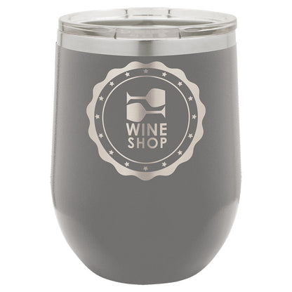 Polar Camel 16 oz. Vacuum Insulated Stemless Tumbler w/Lid
