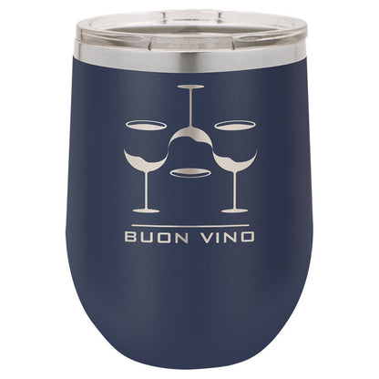 Polar Camel 16 oz. Vacuum Insulated Stemless Tumbler w/Lid