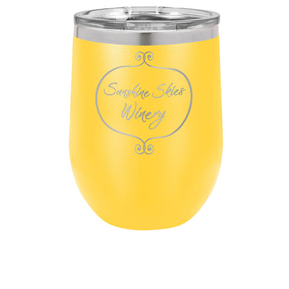 Polar Camel 16 oz. Vacuum Insulated Stemless Tumbler w/Lid