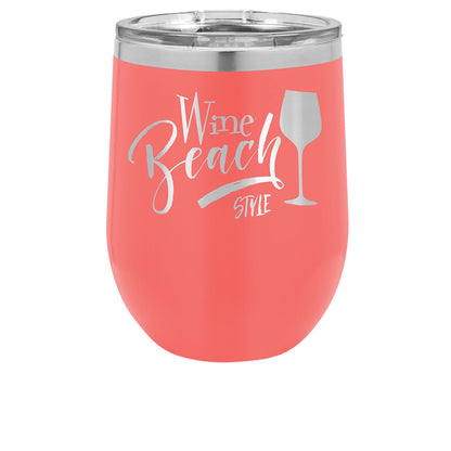 Polar Camel 16 oz. Vacuum Insulated Stemless Tumbler w/Lid